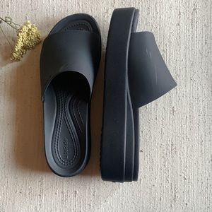 SALE || Croc Platform Sandals